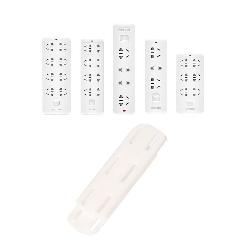 ที่แขวนที่เก็บของอเนกประสงค์ ที่แขวนปลั๊กไฟติดผนัง แบบไม่ต้องเจาะผนัง/1159