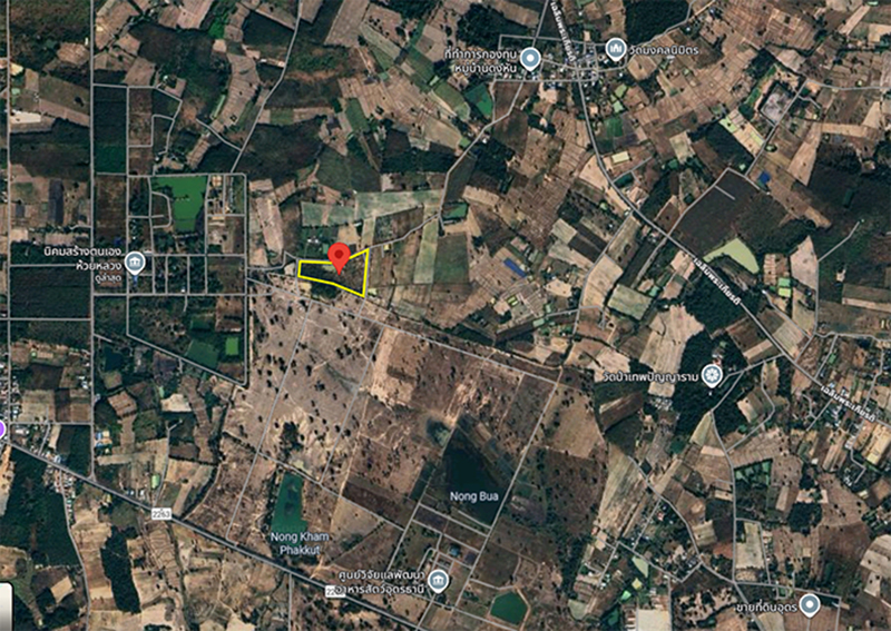 86356 ขายที่ดินเปล่า ต.สร้างก่อ อ.กุดจับ จ.อุดรธานี