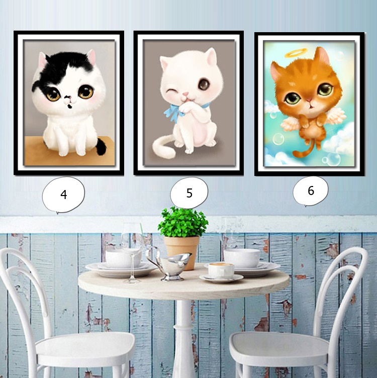 กระต่ายมงคล ครอสติสคริสตัล Diamond painting โมเสก ภาพติดเพชร งานฝีมือ DIY