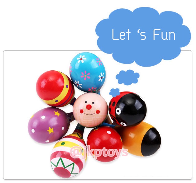 ลูกเเซ็กไม้ทำจากไม้เป็นเครื่องดนตรีใช้ประกอบเพื่อเข้าจังหวะ