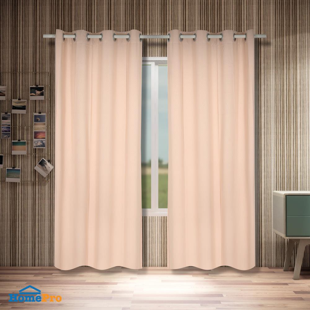ผ้าม่าน EYELET CHILD FREEDOM STYLE CESKY UV 130X220 ซม. สีชมพู ผ้าม่านประตู CURTAIN ผ้าม่านและมู่ลี่