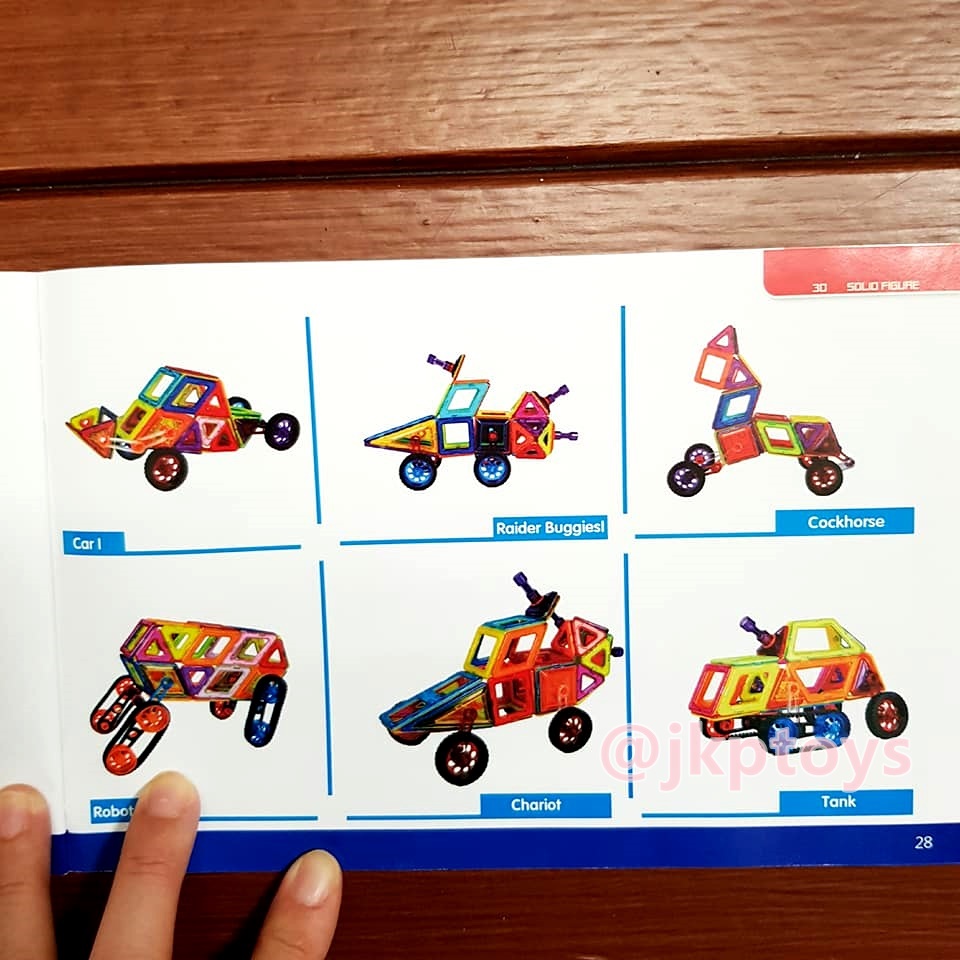 Magical Magnet ตัวต่อเเม่เหล็ก 98 ชิ้น