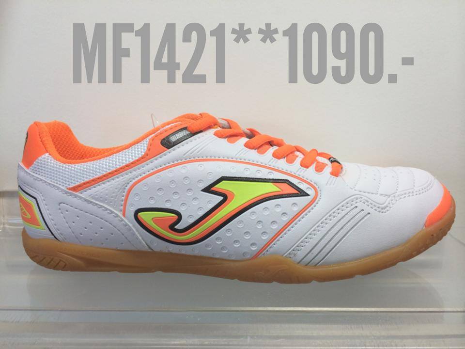 JOMA รองเท้าฟุตซอล รุ่น Maxima สีขาวส้ม เบอร์ 39-44
