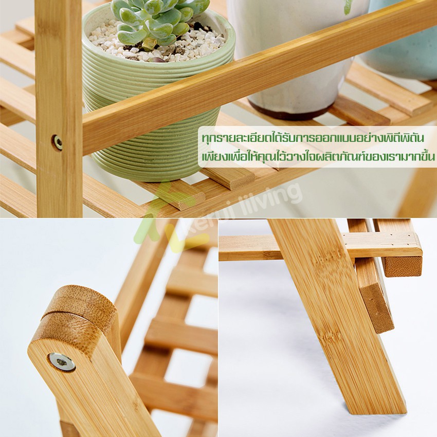 ชั้นวางรองเท้า ลิ้นชักใส่เสื้อผ้า ชั้นวางของในครัว EQAUL ชั้นวางต้นไม้ ชั้นวางกระถางต้นไม้ ชั้นวางกระบองเพชร จัดแต่งสวน