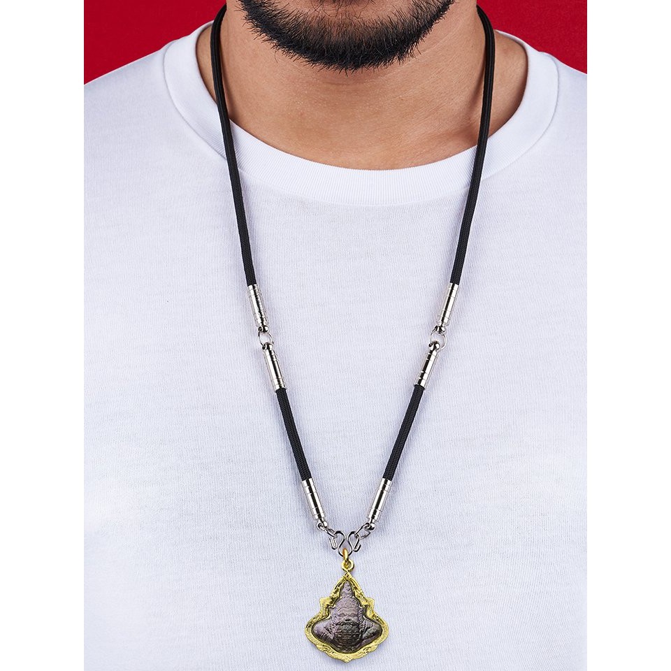 !!สินค้าขายดี!! สร้อยคอสำหรับห้อยพระ Necklace with Double Pendant Hooks