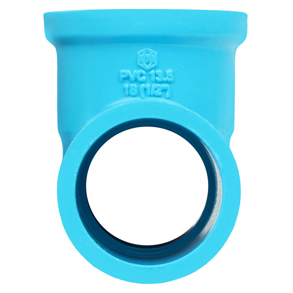 ท่อประปา ข้อต่อ ท่อน้ำ ท่อPVC ข้อต่อสามทางเกลียวใน-หนา SCG 1/2" สีฟ้า FPT TEE PVC SOCKET SCG 1/2" LIGHT BLUE