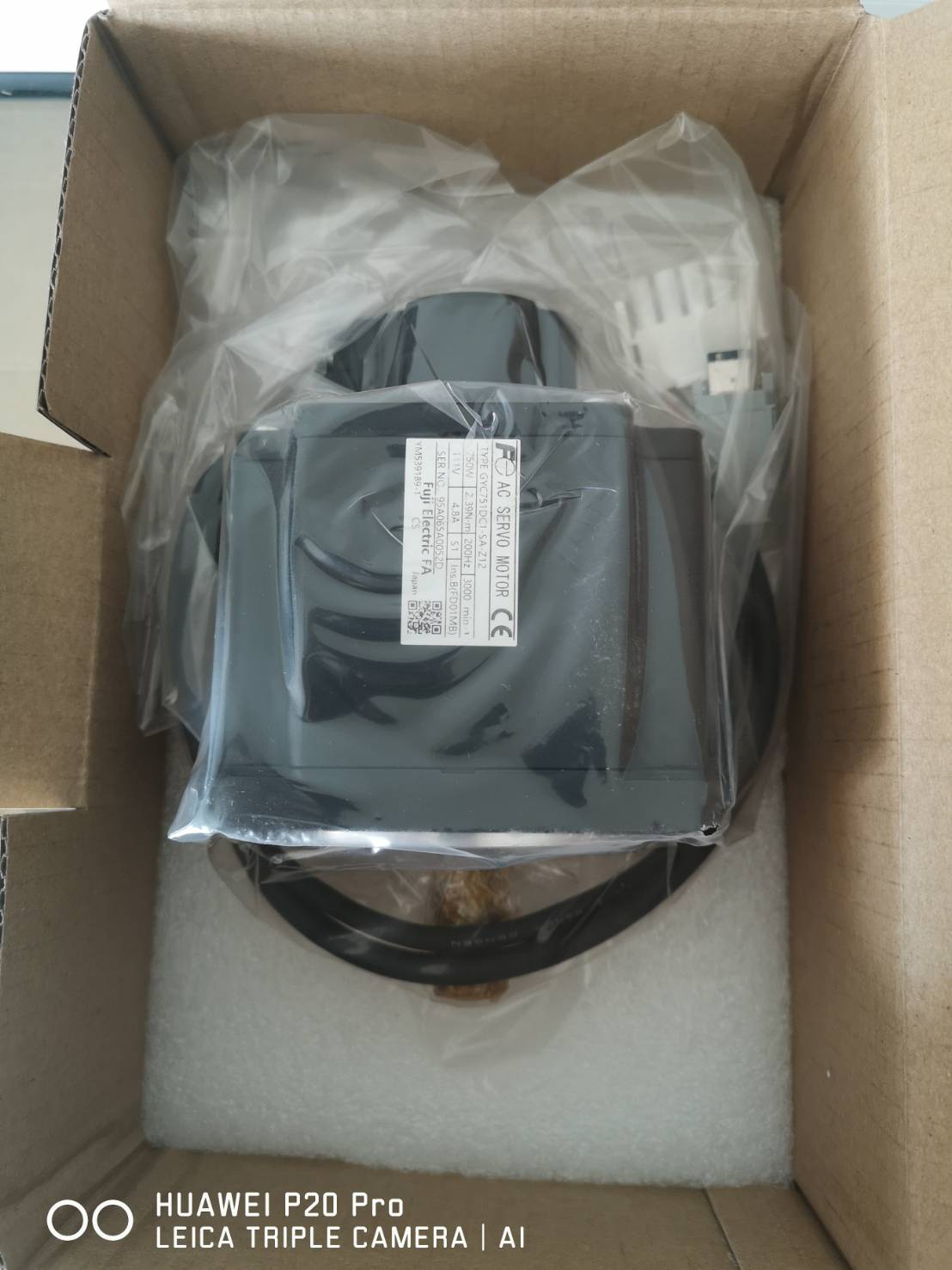 AC SERVO MOTOR FUJI : GYC751DC-SA-Z12