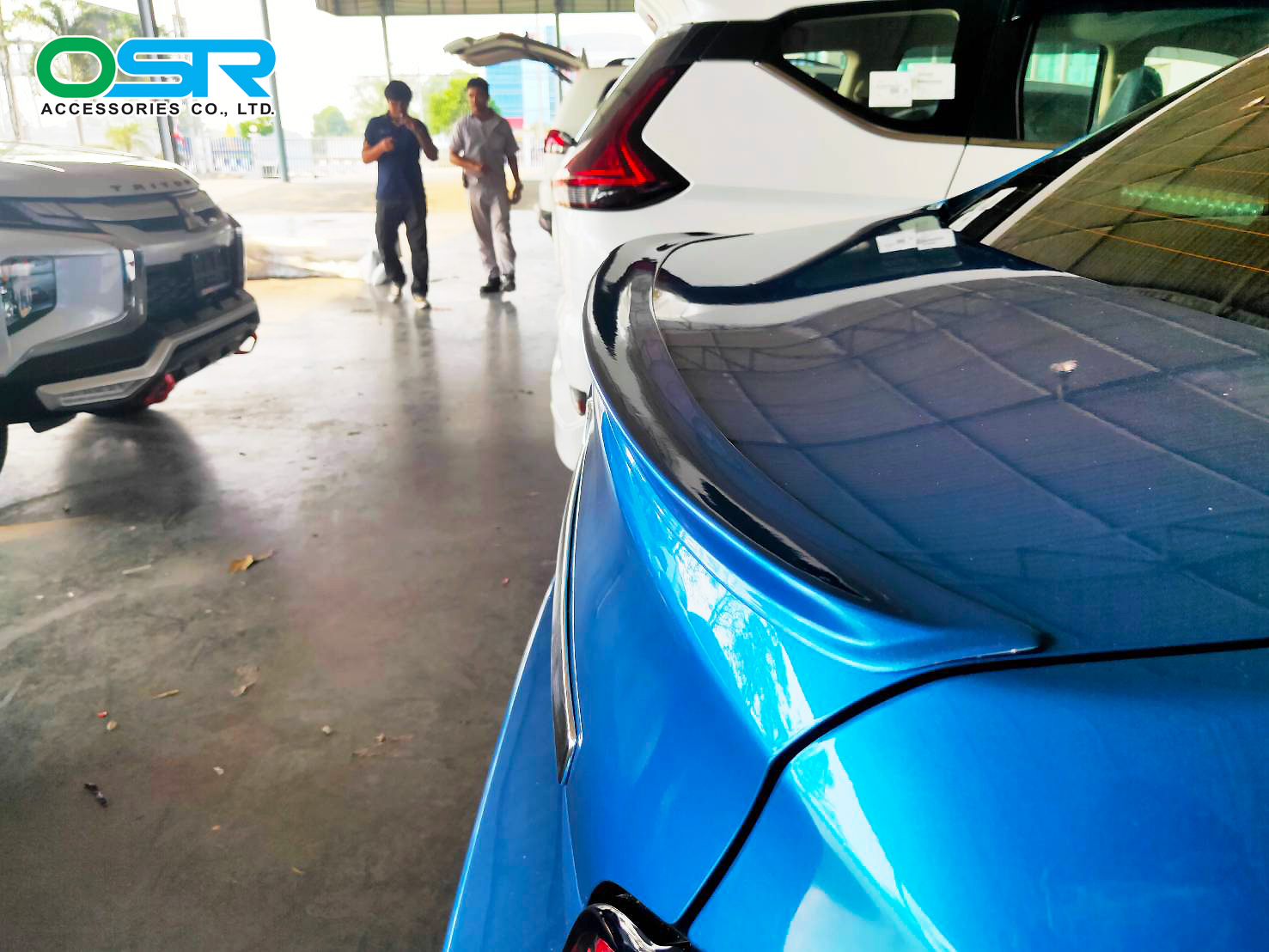 ชุดแต่งรถ สเกิร์ต-สปอยเลอร์ New Mitsubishi Attrage 2020 ทรง SR-Limited By OSR