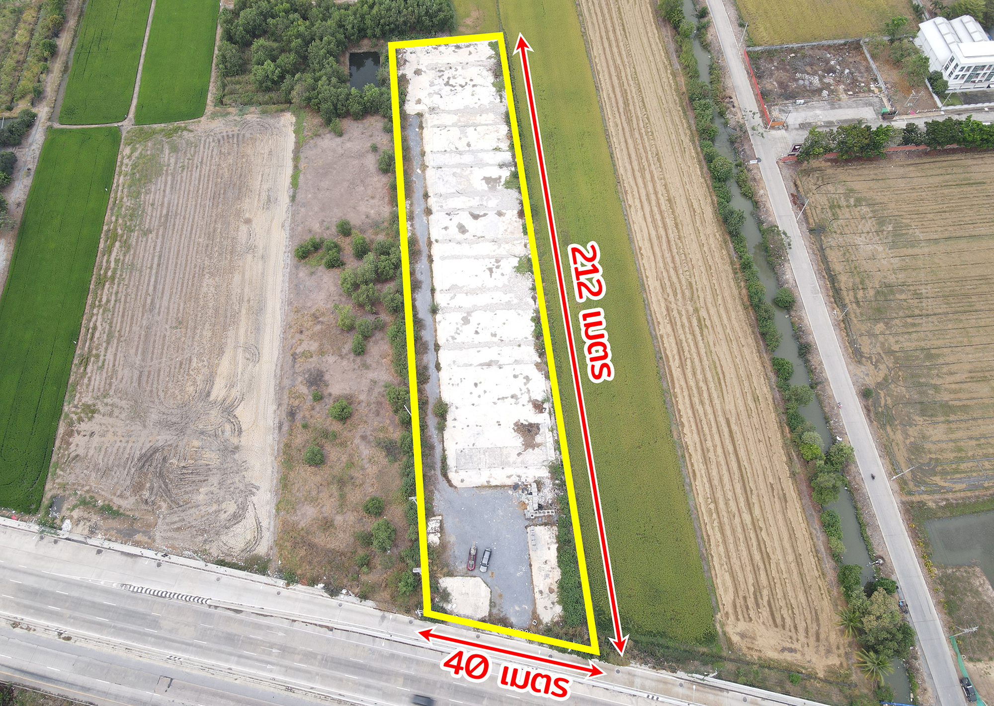 86338-ขายที่ดิน ถนนกาญจนาภิเษก คลองพระอุดม ลาดหลุมแก้ว ปทุมธานี