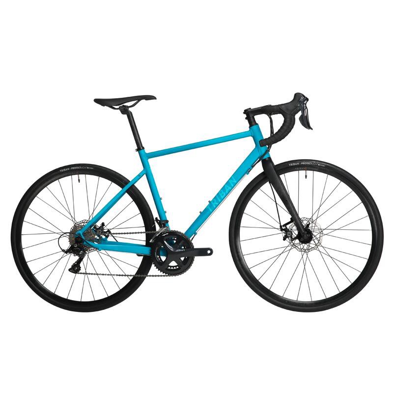 TRIBAN จักรยานเสือหมอบพร้อมชุดขับเคลื่อน SORA รุ่น RC 500 (สีฟ้า Turquoise) 8542636