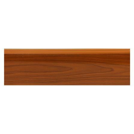 บัวพื้นPVC MASTERWOOD 8.80x100x0.80 ซม. สีสัก หมดปัญหาเรื่องไม้บวม และโก่งงอ