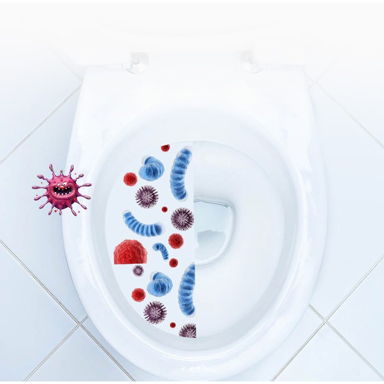 Hello H30122 ดับกลิ่นถังชักโครก น้องหมู น้องหมี ดับกลิ่นห้องน้ำ ชักโครก น้ำสีฟ้าระงับกลิ่นได้ดี