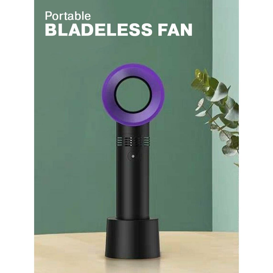 !!สินค้าขายดี!! พัดลมไร้ใบพัดขนาดพกพา พัดลมพกพา Portable Bladeless Fan