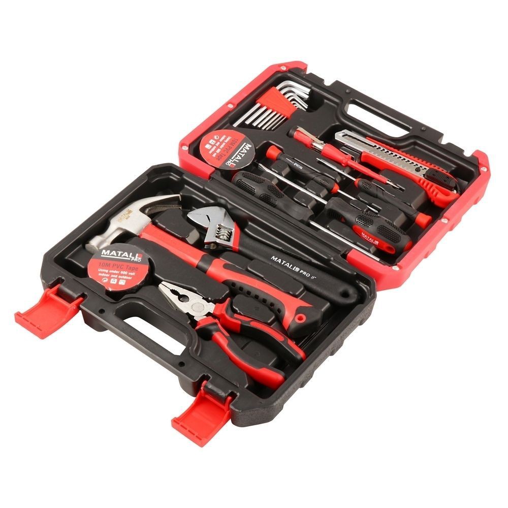 ชุดกล่องเครื่องมือ MATALL PRO 18 ชิ้น/ชุด HAND TOOL SET MATALL 18EA/SET