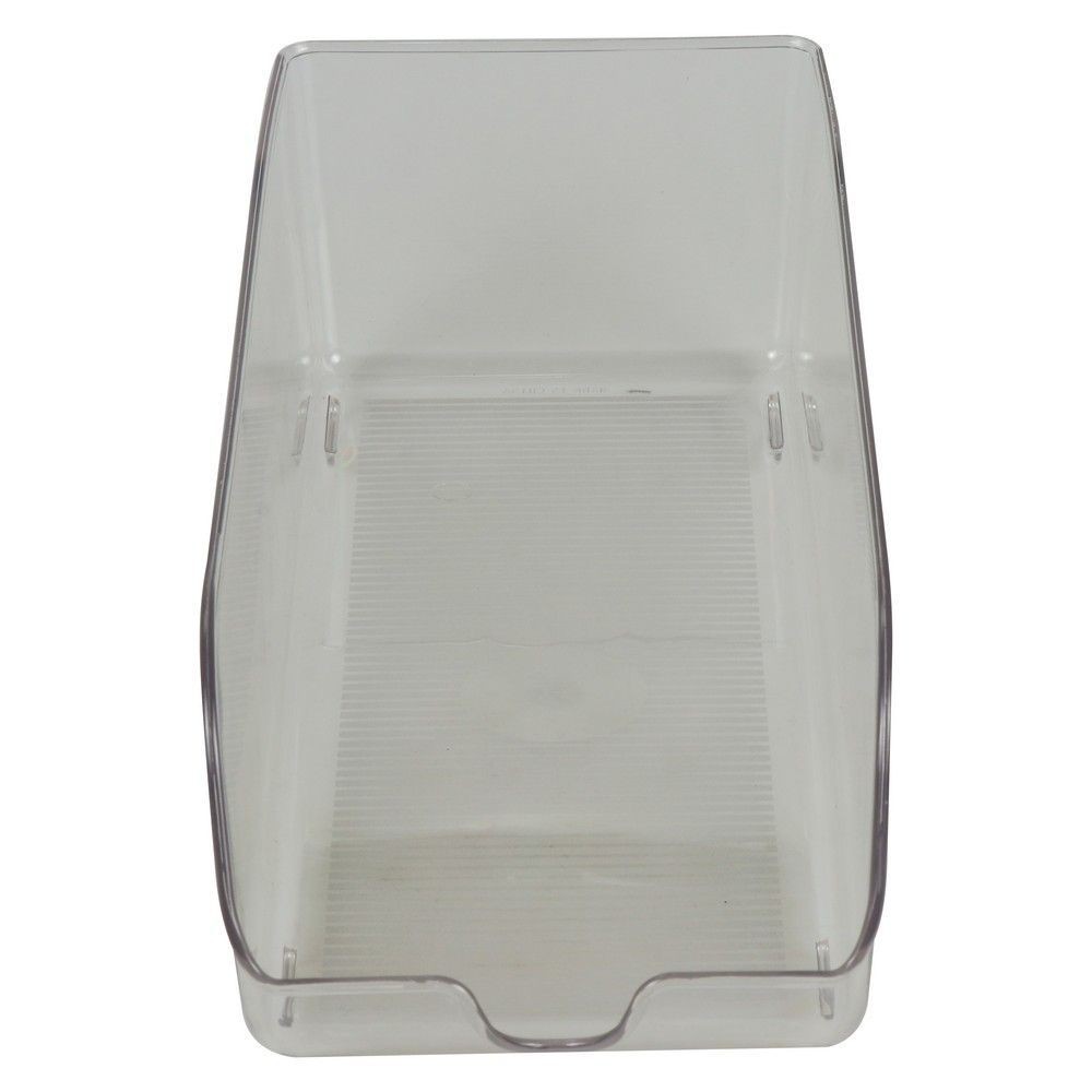 กล่องใสเหลี่ยมจัดเก็บเครื่องดื่มกระป๋องในตู้เย็น FRIDGE STORAGE COMPARTMENT CLEAR