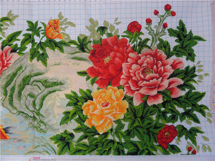 วิถีชาวนา ชุดปักครอสติส พิมพ์ลาย ครอสติสจีน งานฝีมือทำที่บ้าน DIY