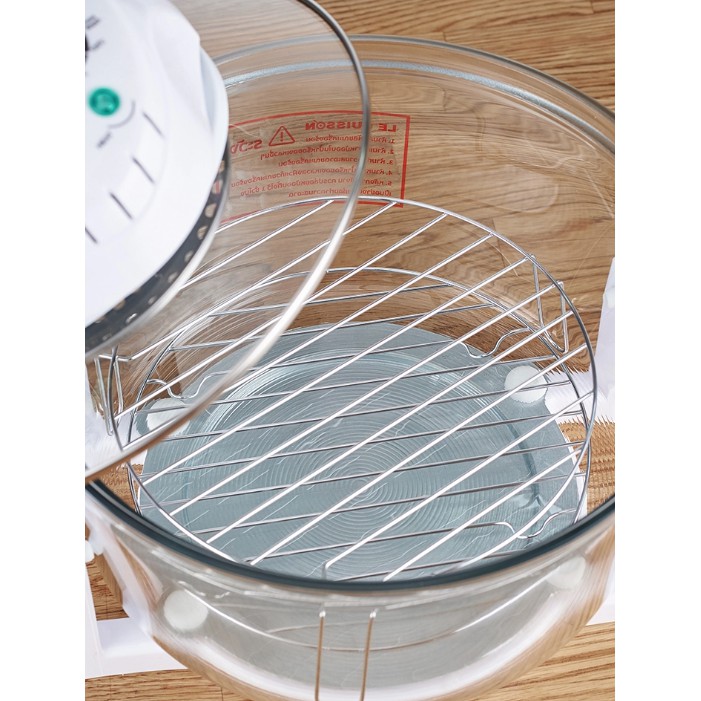 !!สินค้าขายดี!! LE CUISSON หม้ออบลมร้อนระบบฮาโลเจน 12 ลิตร Halogen Oven 12L