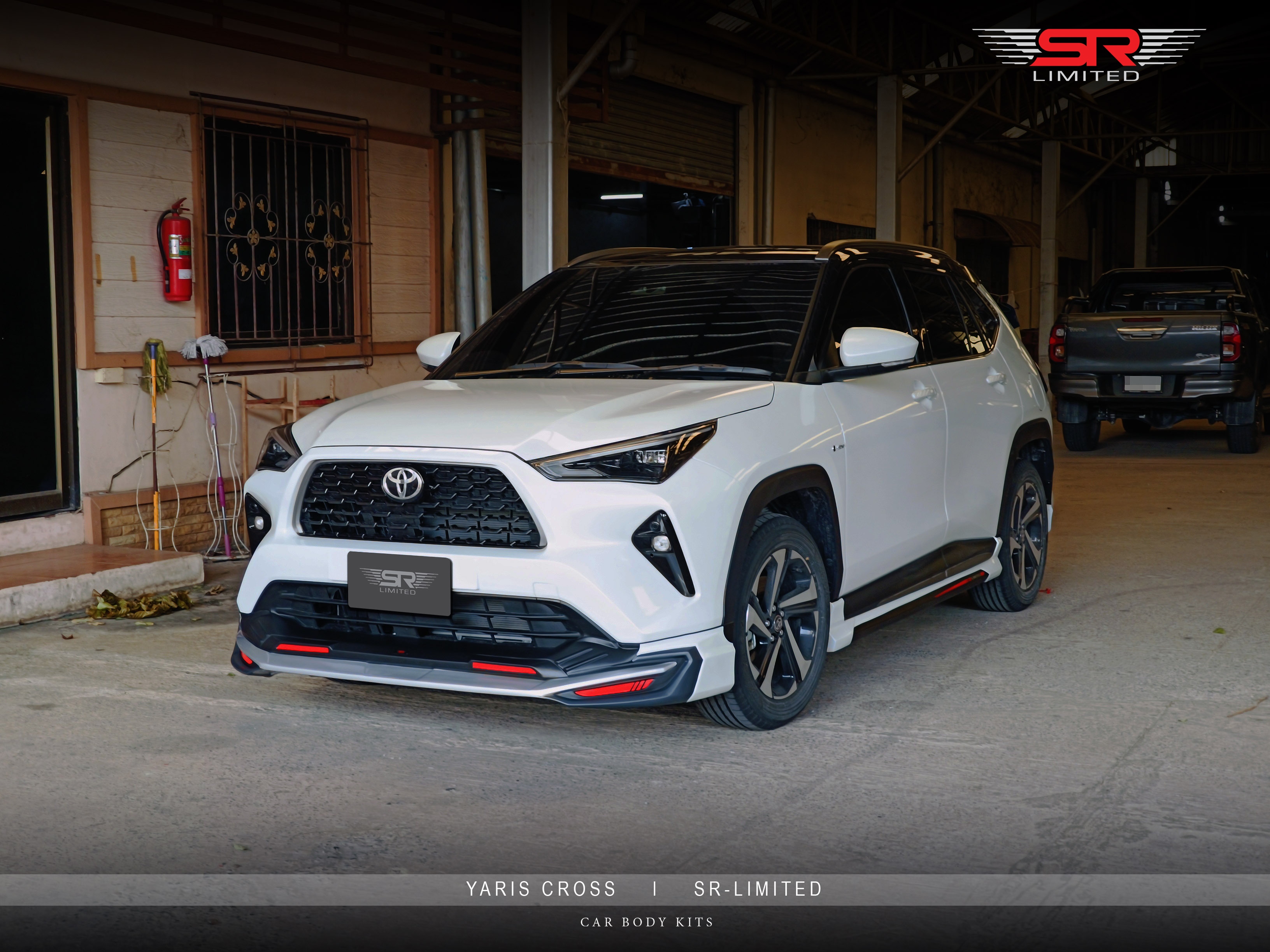 ชุดแต่งรถ-สเกิร์ต-อุปกรณ์แต่งรถ New Toyota Yaris Cross 2023-2024