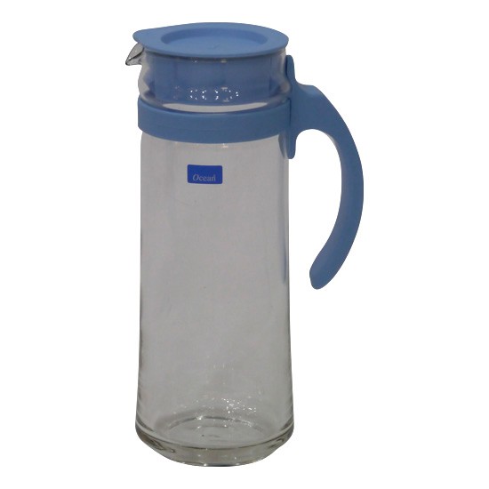 เหยือกน้ำ OCEAN PATIO 1.265 ลิตร สีฟ้า PITCHER OCEAN PATIO 1.265L GLASS BLUE
