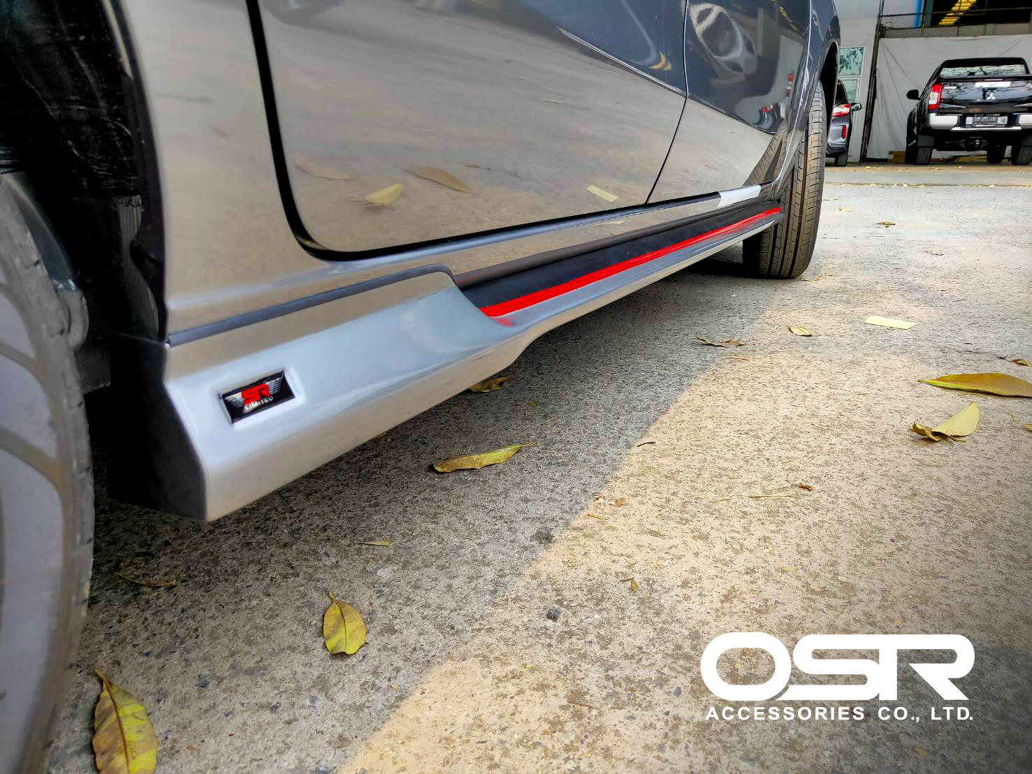ชุดแต่งรถ สเกิร์ต-สปอยเลอร์ New Mitsubishi Attrage 2020 ทรง SR-Limited By OSR