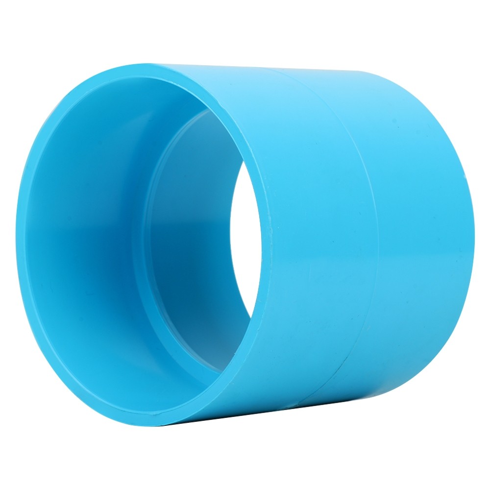 ท่อประปา ข้อต่อ ท่อน้ำ ท่อPVC ข้อต่อตรง-บาง SCG 2 1/2นิ้ว สีฟ้า STRAIGHT PVC SOCKET SCG 2 1/2" LITE BLUE