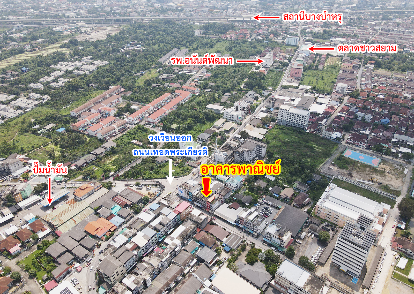 76941-ขายอาคารพาณิชย์ ซอยวัดชลอ บางกรวย นนทบุรี