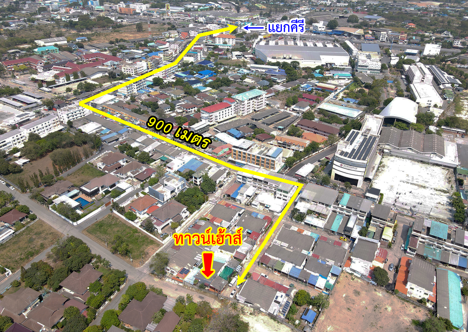 81588-ขายทาวน์เฮ้าส์ หมู่บ้านศิลาทอง เสม็ด ชลบุรี