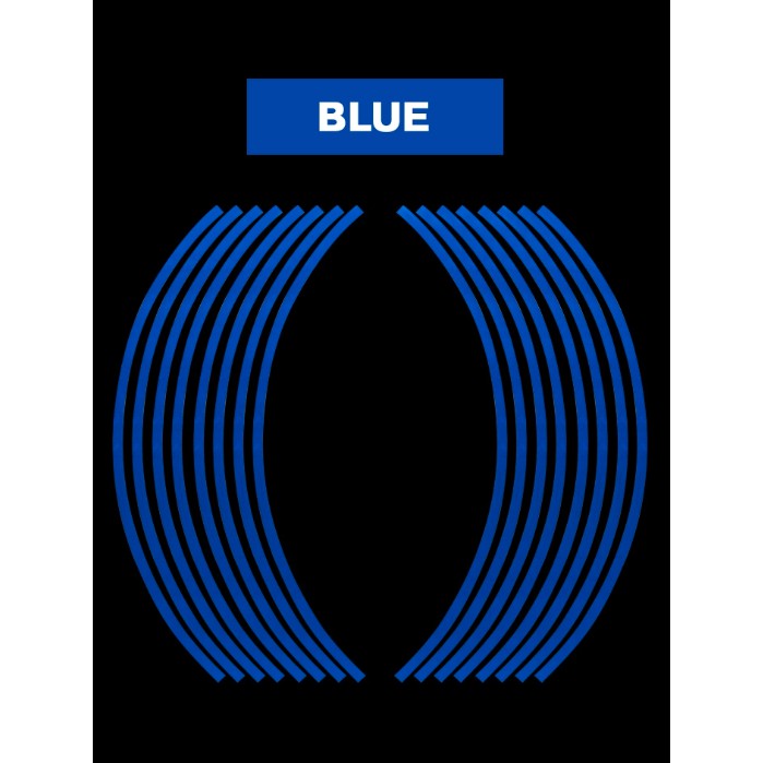 !!สินค้าขายดี!! สติ๊กเกอร์ติดขอบล้อสะท้อนแสง แต่งขอบล้อรถมอเตอร์ไซค์ สติ๊กเกอร์สะท้อนแสง Motorcycle Wheel Rim Sticker