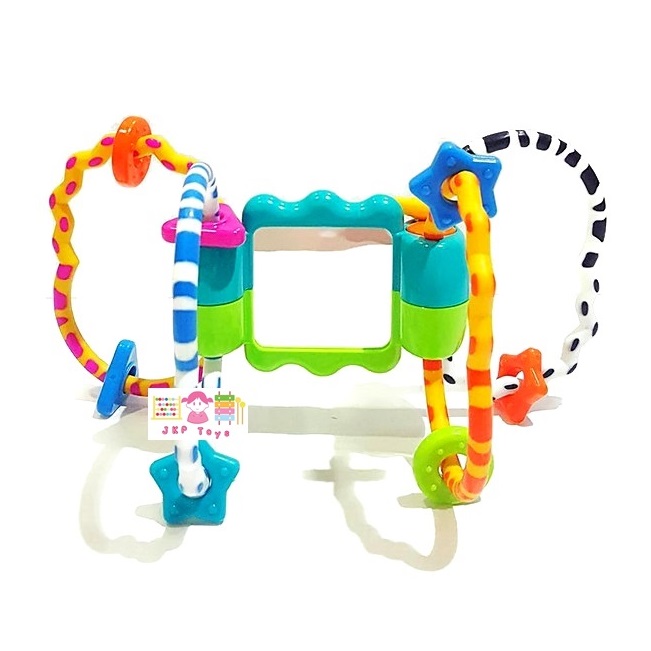 BeadChaserz ( little tikes) ของเล่นเขย่ามีเสียง ลูกปัด พร้อมยางกัดรูปทรงต่าง สีสันสดใส