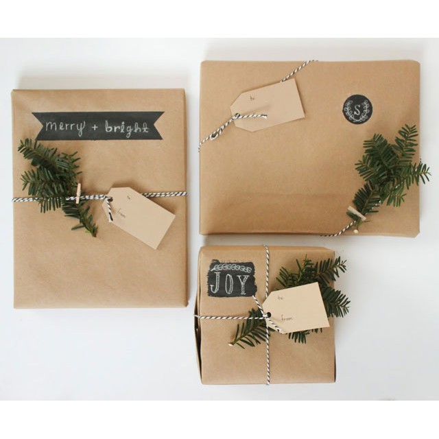 กระดาษห่อน้ำตาล 30 แผ่น 35x47 นิ้ว