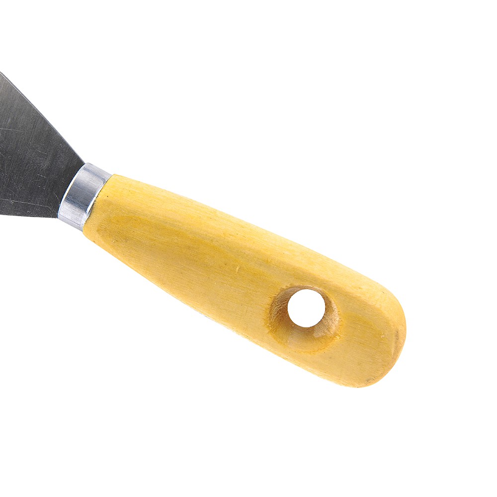 เครื่องมือช่าง งานปูน ฉาบปูน เกรียงโป๊วสี ด้ามไม้ ซิโน 3" 3" SCRAPER WOODEN SHINO GRIP TROWEL