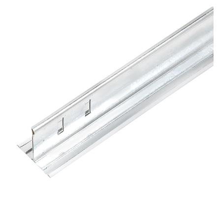 ทีบาร์เคลือบขาว SANKI 2.5x424x2.43ซม. สีเงิน สามารถติดทับบนวัสดุเดิมได้