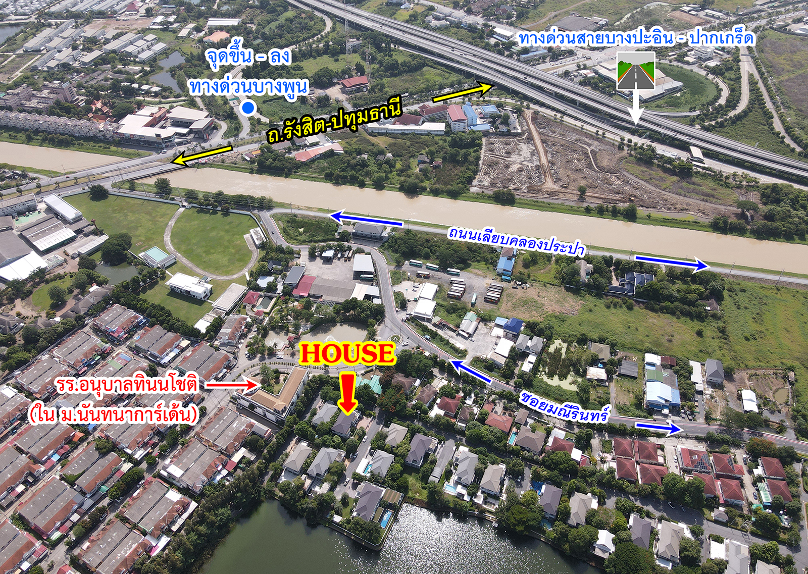 76951-ขาย คฤหาสน์หรู Perfect Masterpiece Lakeside รังสิต ปทุมธานี