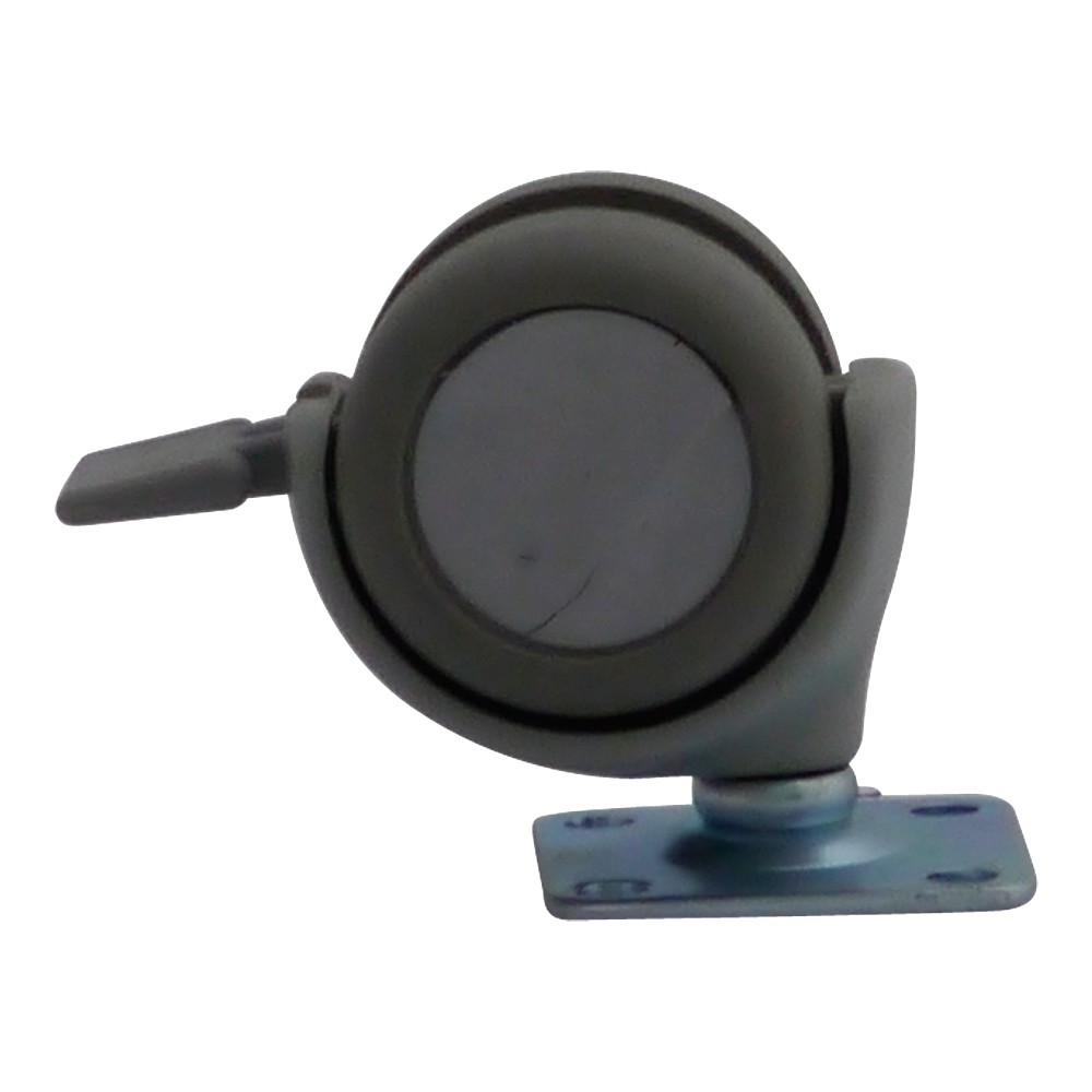 อะไหล่ เฟอร์นิเจอร์ ลูกล้อ NY PAREO แป้นมีเบรค 1.5" PAREO NY 1.5" GY BRAKE P. FURNITURE CASTER