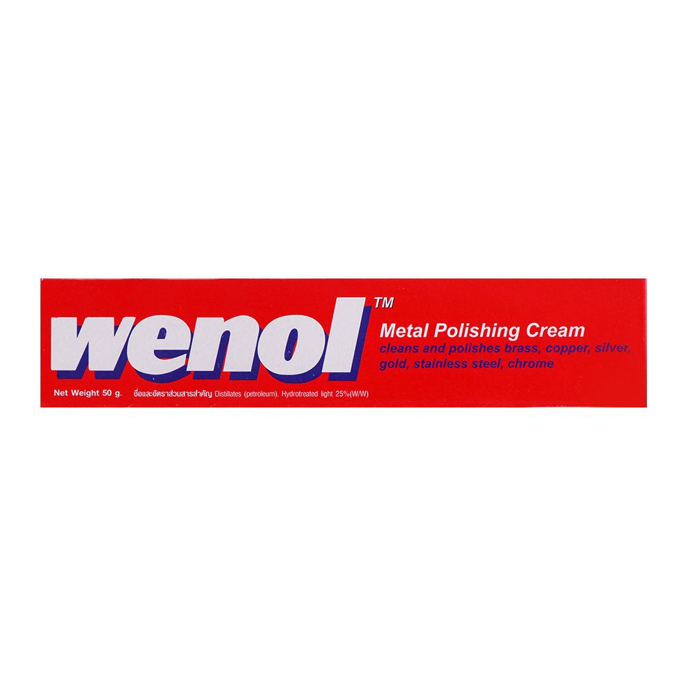ครีมทำความสะอาดโลหะ WENOL 50 กรัม CREAMDAILY CLEANER RUST WENOL 50G