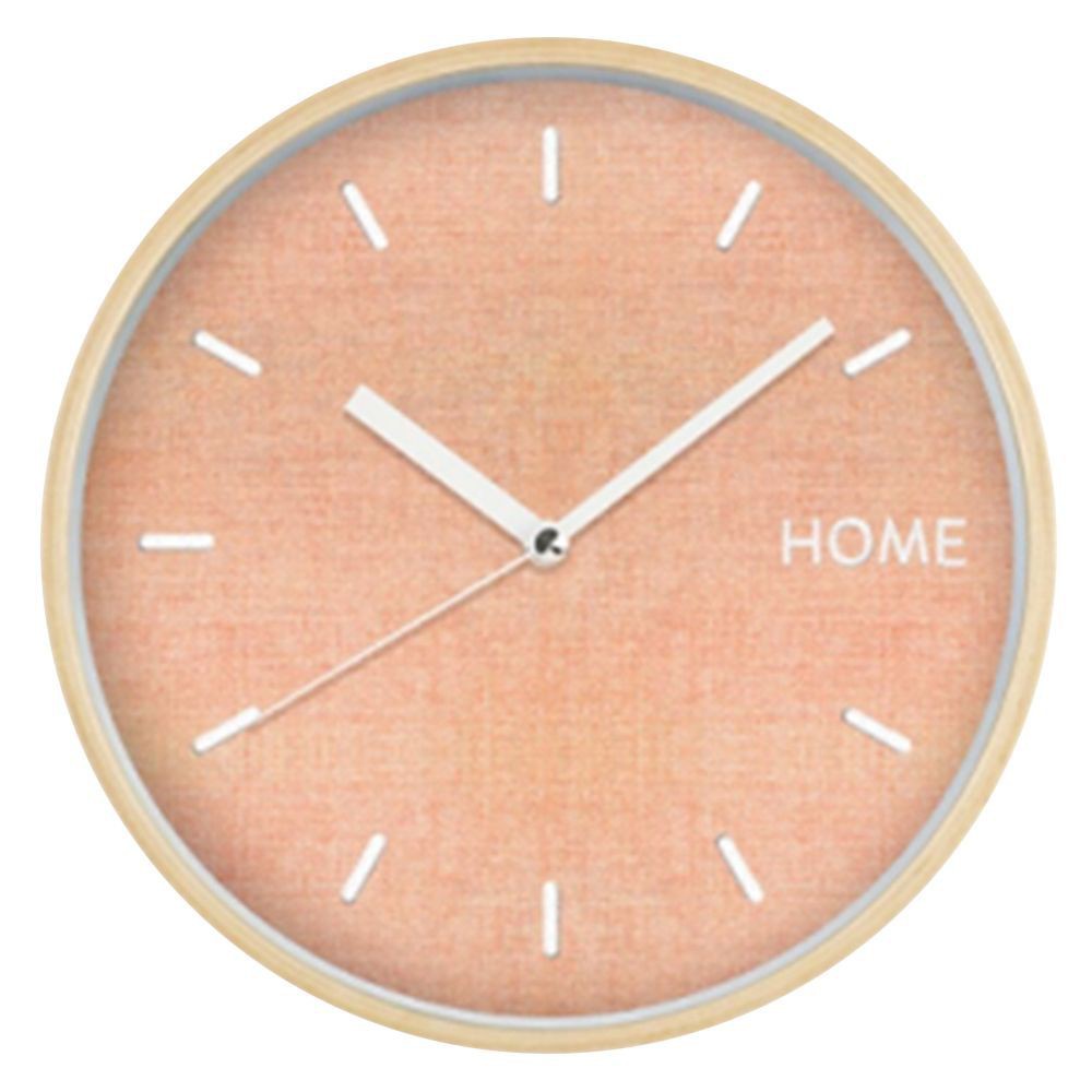 นาฬิกาแขวน HOME LIVING STYLE SHINY 11.5 นิ้ว สีส้ม นาฬิกา