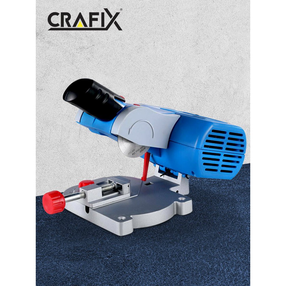 !!สินค้าขายดี!! CRAFIX เครื่องมือตัดเหล็กตั้งโต๊ะ CRAFIX Mini Cut-off Saw