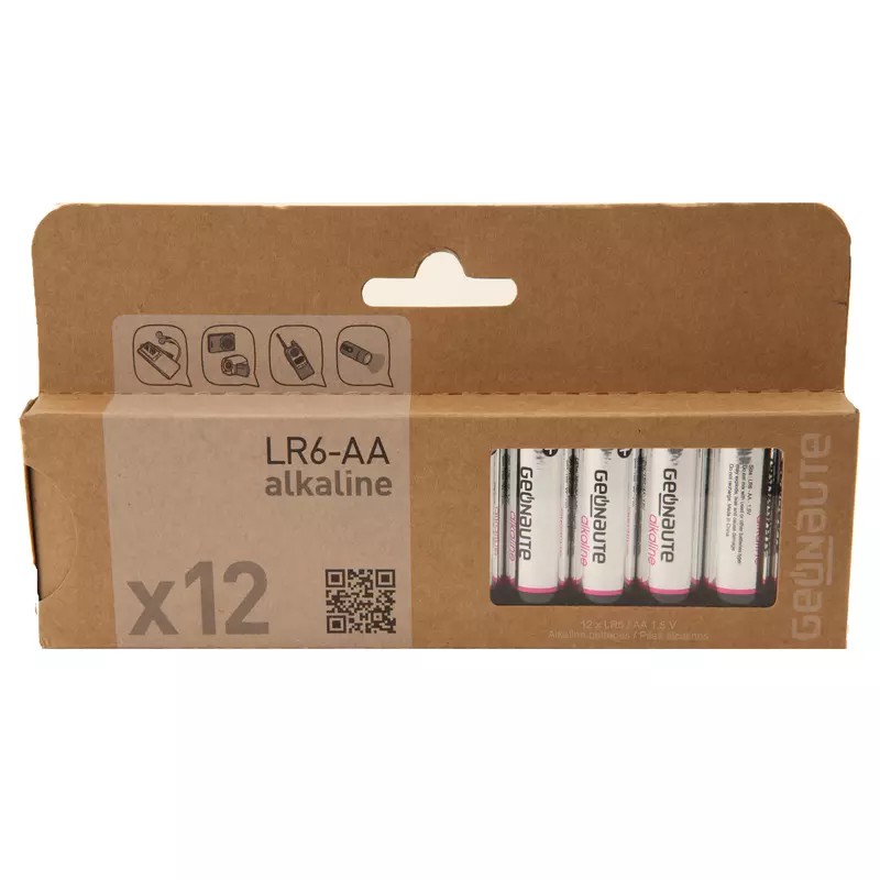 FORCLAZ ถ่านไฟฉายรุ่น LR06-AA 1.5 โวลท์ 12 ก้อน