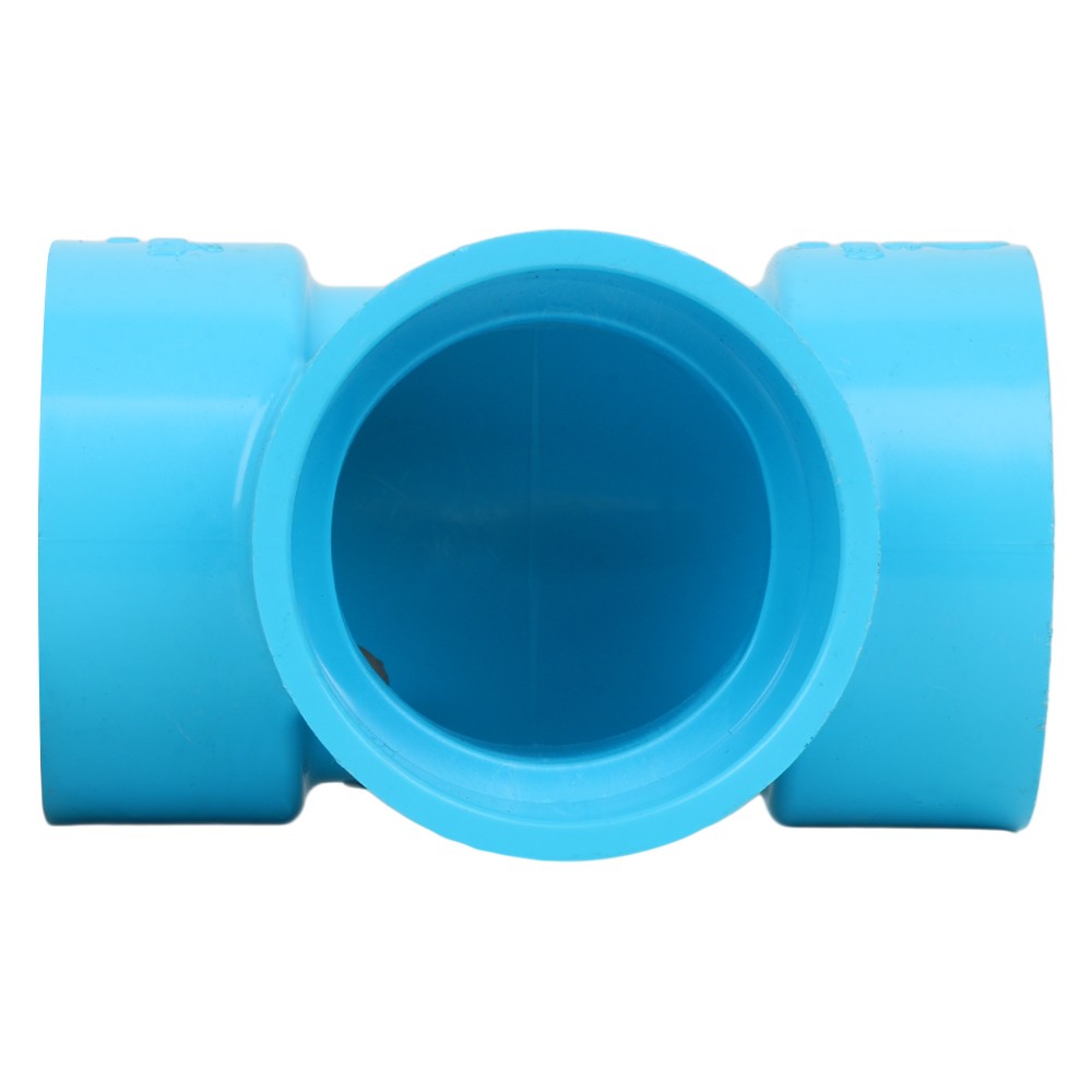 ท่อประปา ข้อต่อ ท่อน้ำ ท่อPVC ข้อต่อสามทาง-บาง SCG 1 1/4" สีฟ้า FAUCET TEE PVC SOCKET SCG 1 1/4" LITE BLUE