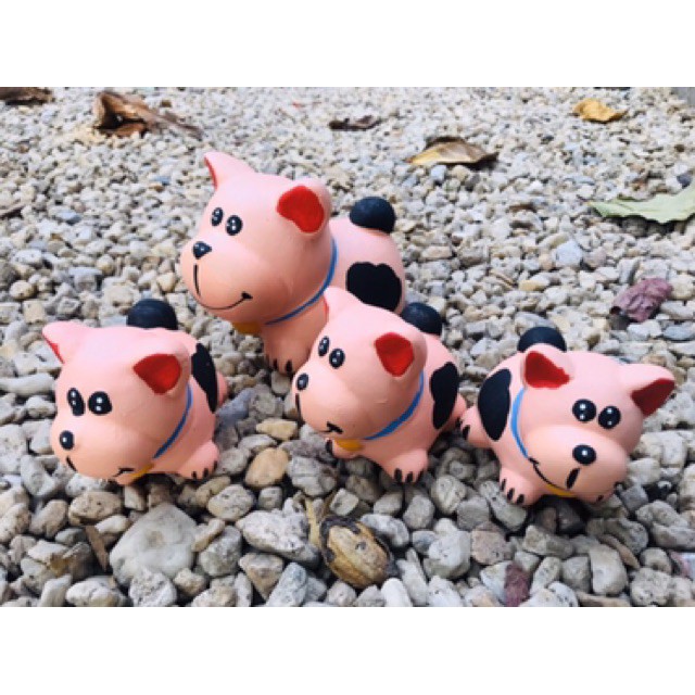 ตุ๊กตา แต่งสวน ตุ๊กตาครอบครัวสัตว์