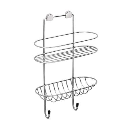 ชั้นแขวนพร้อมที่วางสบู่ 2 ชั้น WS ST-101 ชั้นวางของ ชั้นวางของในห้องน้ำ