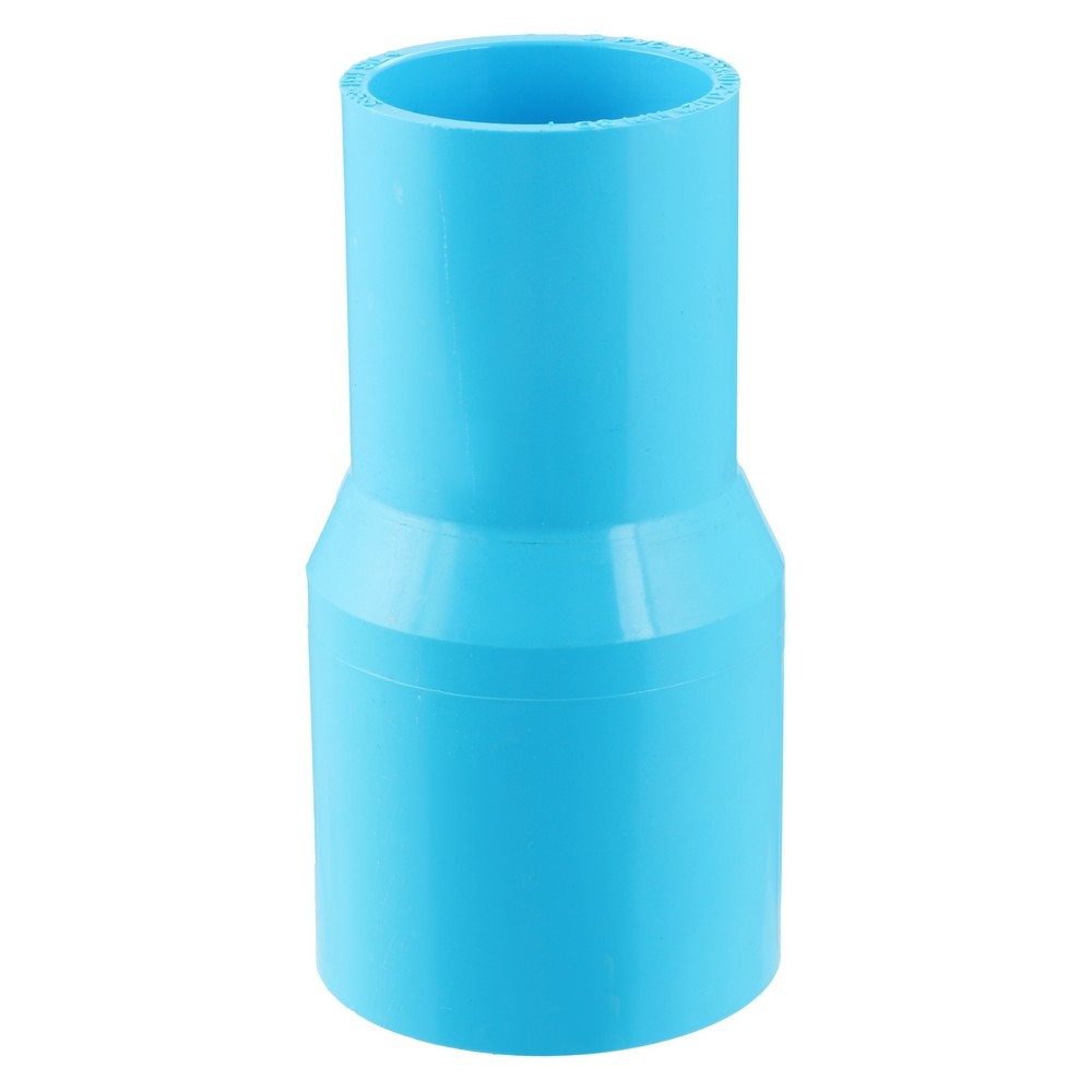 ท่อประปา ข้อต่อ ท่อน้ำ ท่อPVC ข้อต่อตรงลด-หนา SCG 2"x1 1/2" สีฟ้า REDUCING SOCKET PVC SCG 2"x1 1/2" LIGHT BLUE