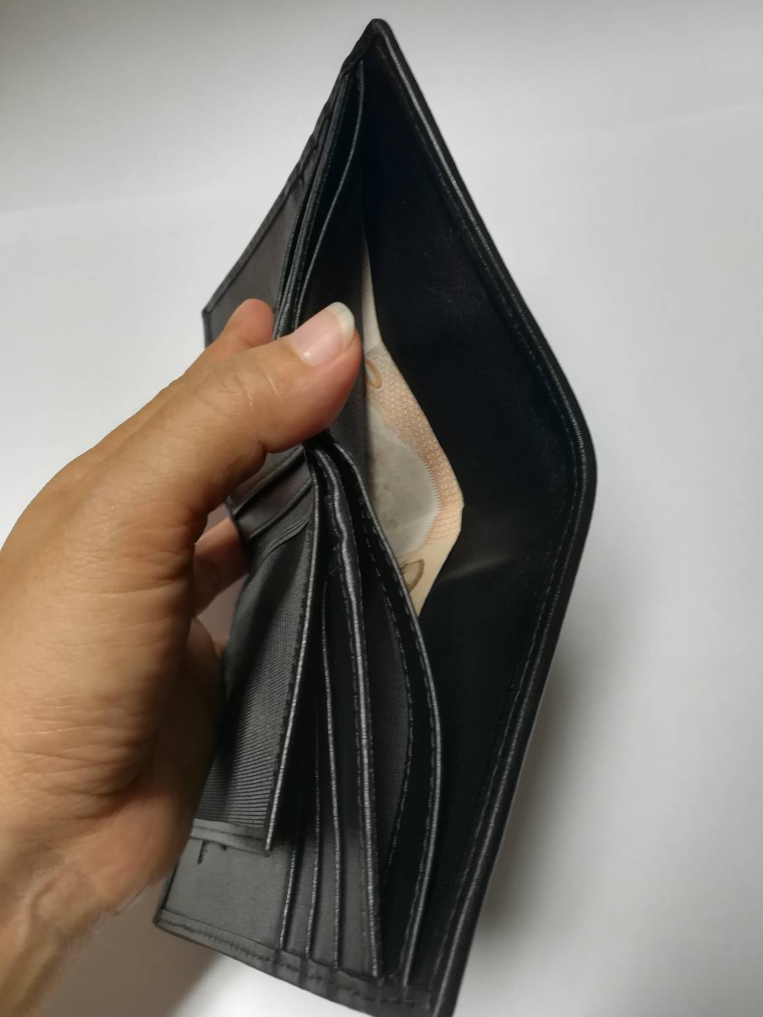 กระเป๋าหนังจระเข้แท้ทรงตั้ง หนังท้อง