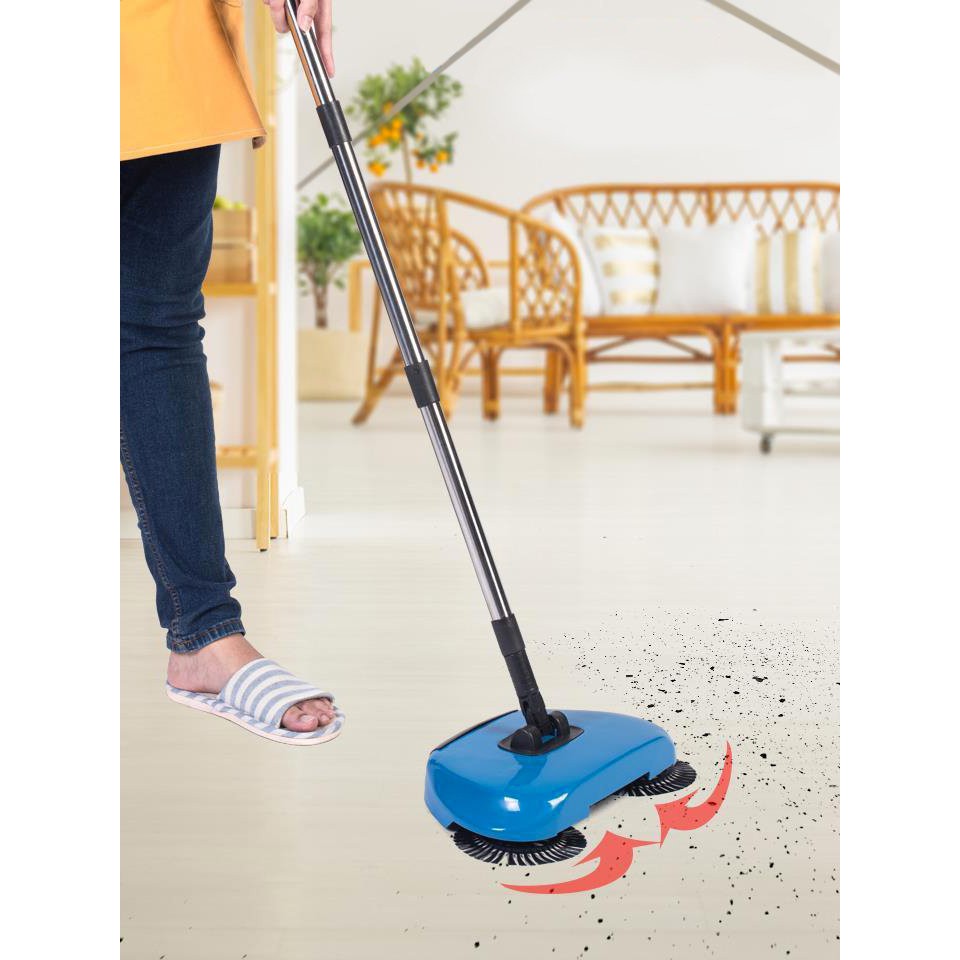 !!สินค้าขายดี!! ไม้กวาดดูดฝุ่นอเนกประสงค์ ไม้กวาดอัจฉริยะ Sweep Drag All-In-One