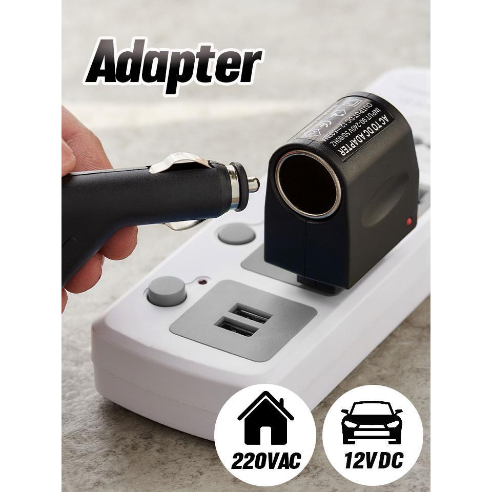 !!สินค้าขายดี!! อะแดปเตอร์แปลงไฟ แปลงไฟบ้าน 220V AC เป็น 12V DC