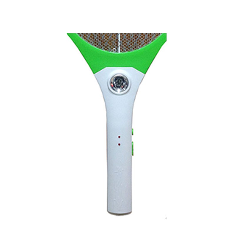 ไม้ตียุงชาร์ตไฟบ้าน แบตลิเธียม รุ่น 10028 สีเขียว 1ชิ้น+สายชาร์จ #10028G