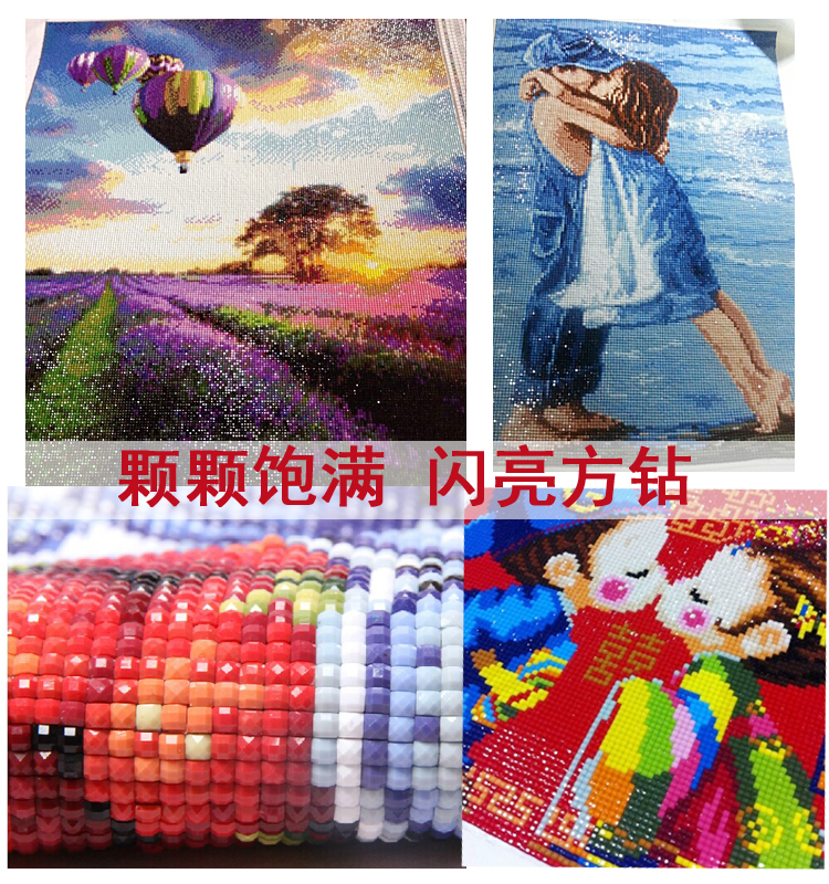 พระพุทธเจ้า ทรีนิตี้ ครอสติสคริสตัล Diamond painting โมเสก ภาพติดเพชร งานฝีมือ DIY