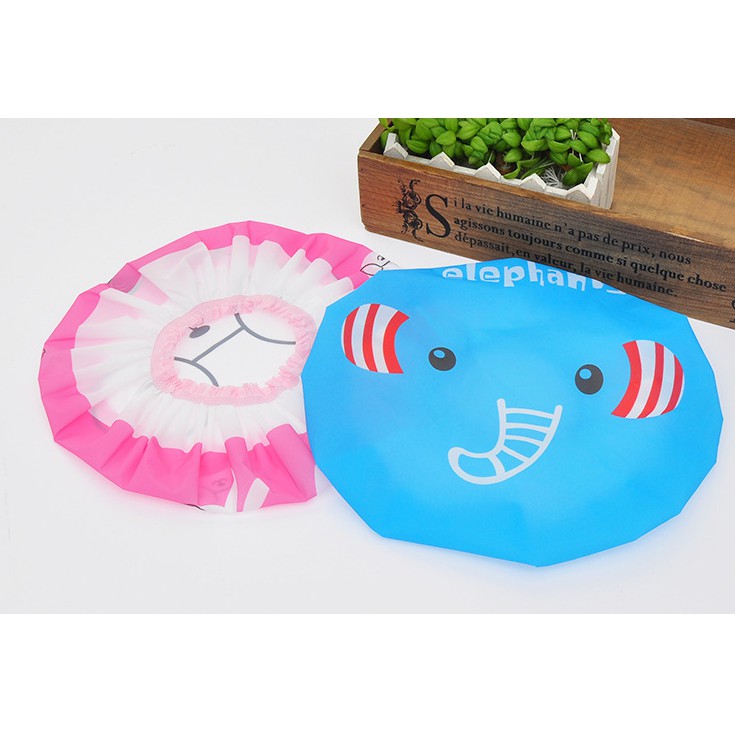 หมวกอาบน้ำ หมวกคลุมผมอาบน้ำ หมวกคลุมอาบน้ำ