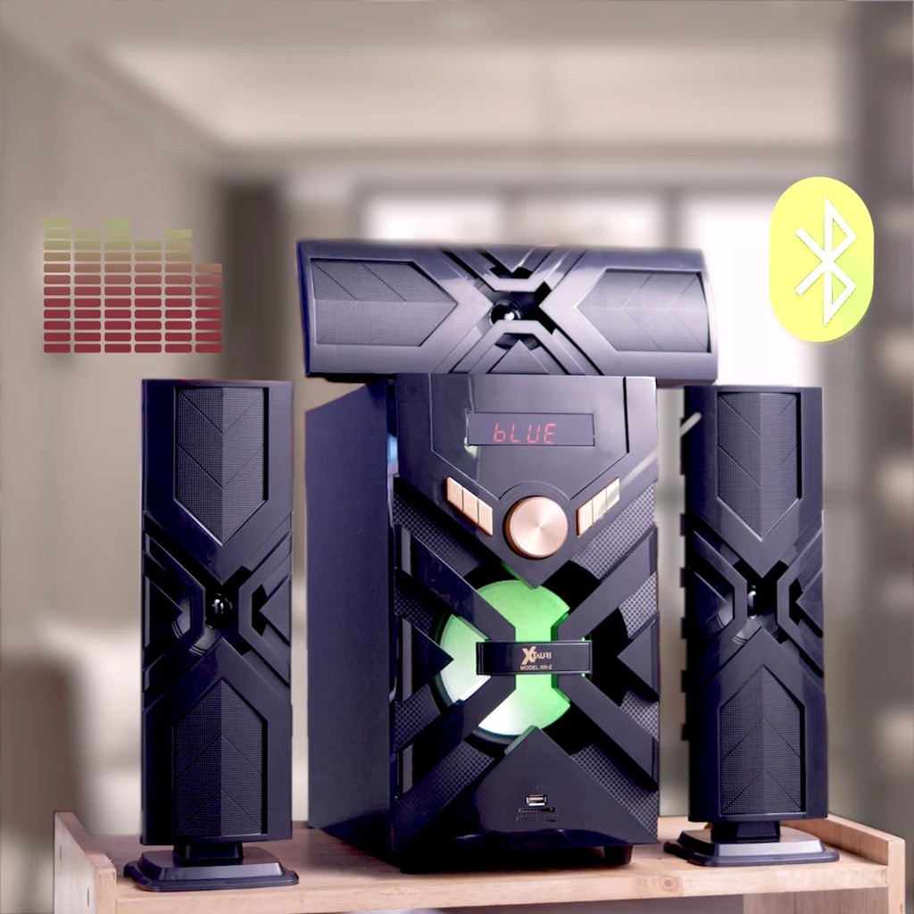!!สินค้าขายดี!! ชุดลำโพงมัลติมีเดีย XTAURI 3.1 Channel Multimedia Speaker System