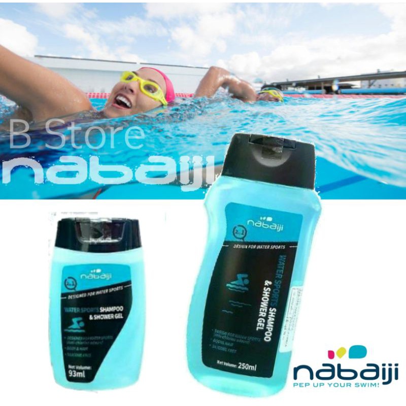 💦 เจลอาบน้ำ/สระผม ล้างคลอรีน 2-in-1💦nabaiji